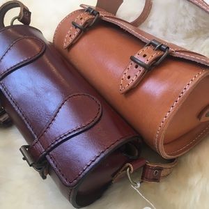 Leather bags, crossbody new
